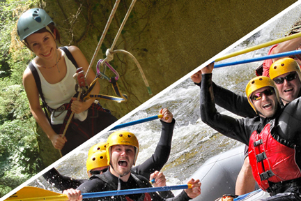 canyon sec des vignes + rafting